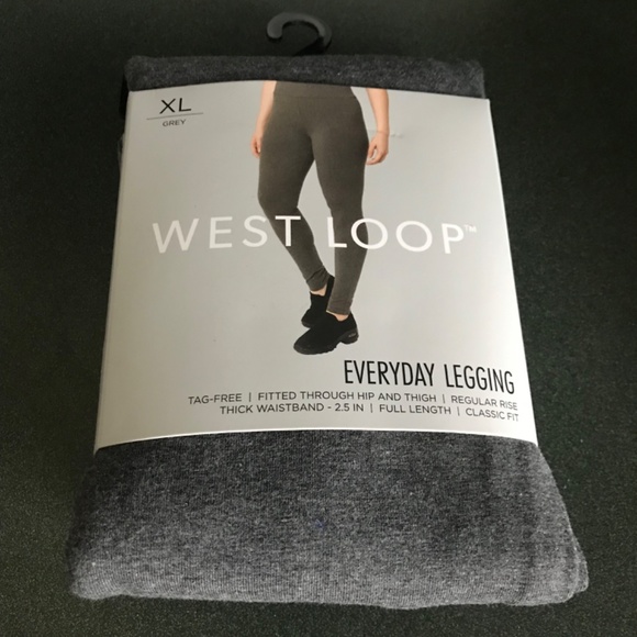 West Loop Everyday Legging XL Grey New - Picture 2 of 14